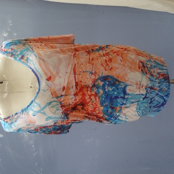 ETT Tops - ETT taia Colorful Blouse